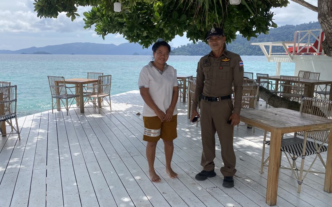 งานป้องกันปราบปราม ออกพบปะพูดคุยตรวจเยี่ยมประชาชน 